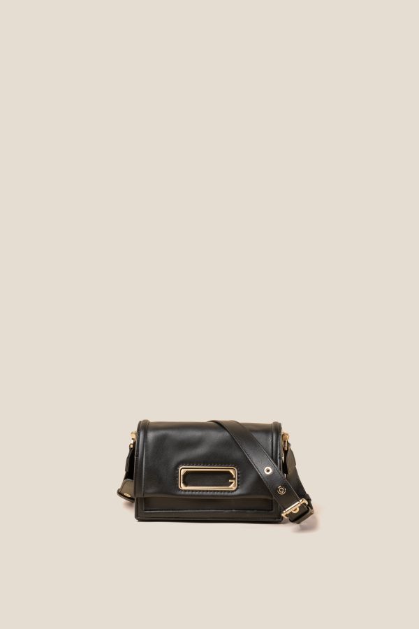 Made in Italy leather bag, handcrafted bag, Gironacci leather bag, leather bag, 3250 Vitello Soft Nero