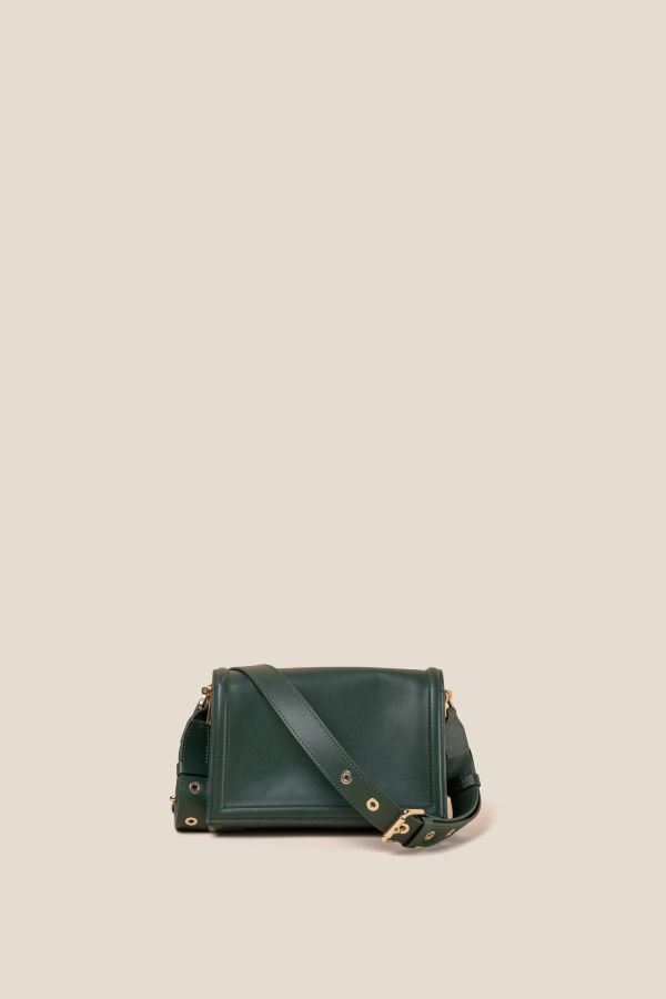 3250 Vitello Soft Verde 403 Gironacci leather bag, leather bag, Made in Italy leather bag, handcrafted bag, 3250 Vitello Soft Verde 403