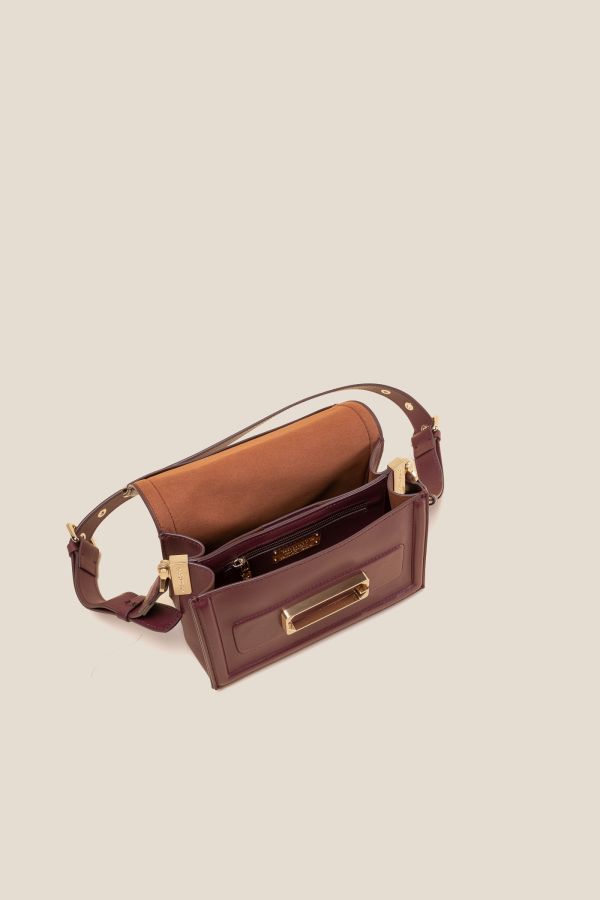 3250 Vitello Soft Amarena 364 Gironacci leather bag, leather bag, Made in Italy leather bag, handcrafted bag, 3250 Vitello Soft Amarena 364