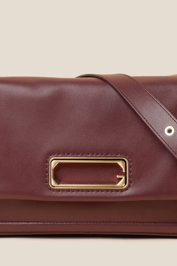 borsa Gironacci, borsa in pelle, borsa Made in Italy, borsa da donna, borsa artigianale da donna, 3250 Vitello Soft Amarena 364