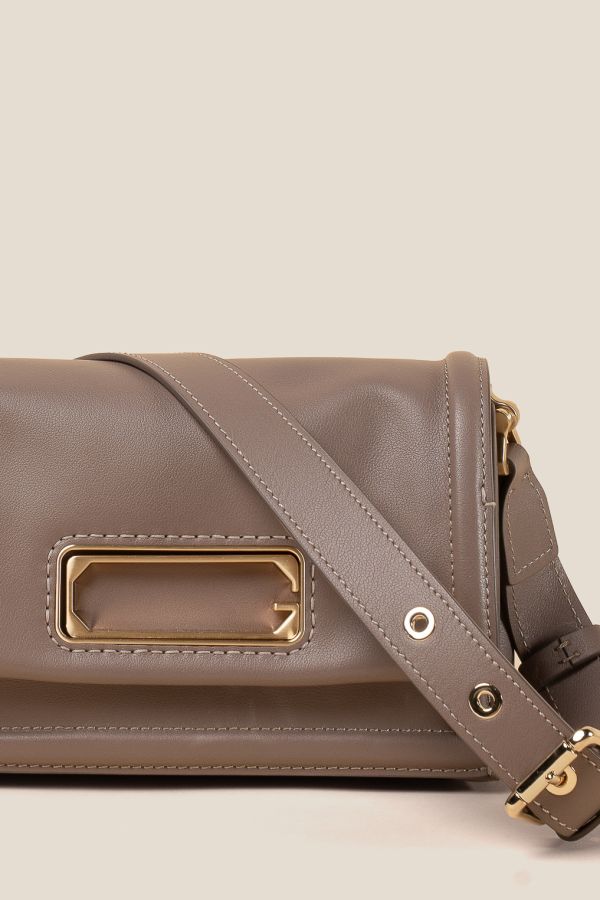 borsa in pelle, borsa Made in Italy, borsa da donna, borsa artigianale da donna, borsa Gironacci, 3250 Vitello Soft Taupe 114