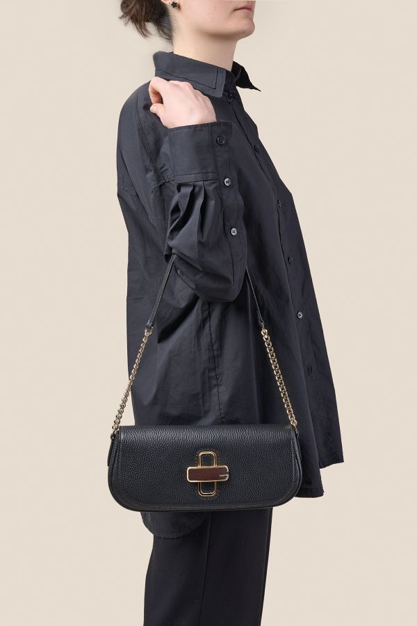 borsa donna, borsa artigianale, borsa Gironacci, borsa in pelle, borsa Made in Italy, 3162 Vitello Nero