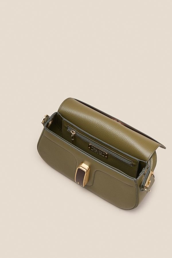 borsa donna, borsa artigianale, borsa Gironacci, borsa in pelle, borsa Made in Italy, 3161 Vitello Oliva 406