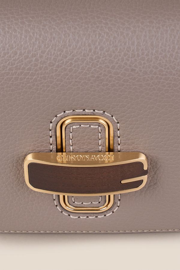 borsa Gironacci, borsa in pelle, borsa donna, borsa artigianale, borsa Made in Italy, 3161 Vitello Taupe 114