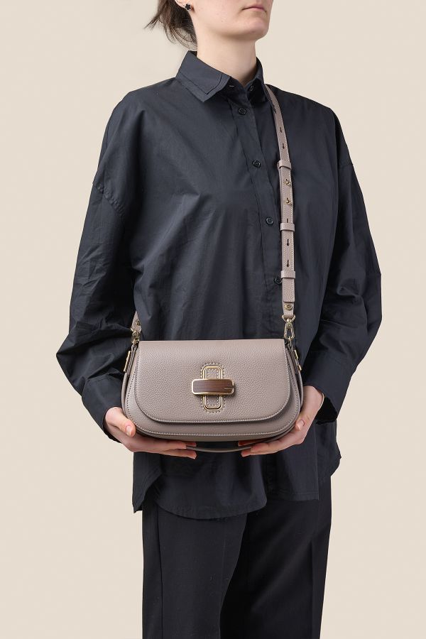 borsa Gironacci, borsa in pelle, borsa donna, borsa artigianale, borsa Made in Italy, 3161 Vitello Taupe 114