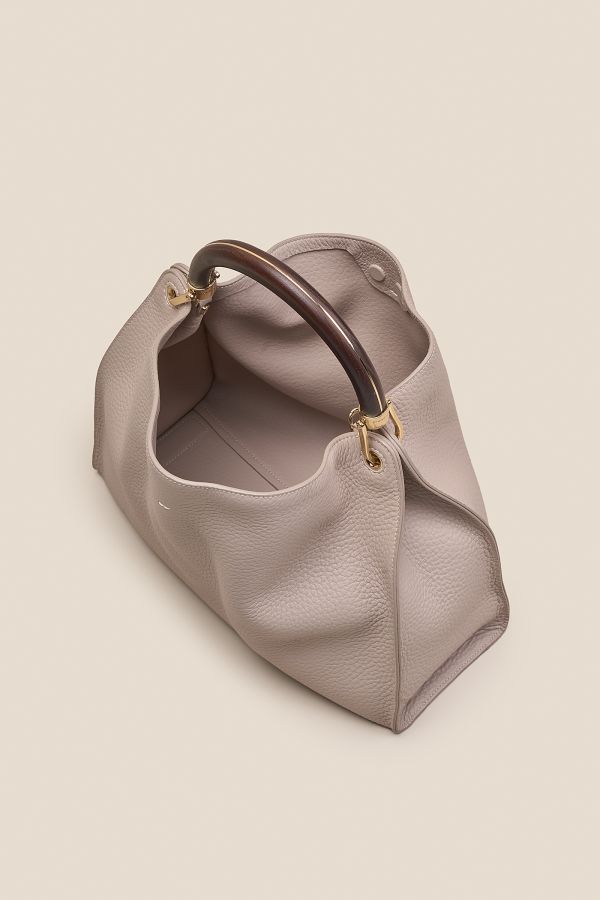borsa Made in Italy, borsa in pelle, borsa da donna, borsa grande, borsa Gironacci, 3461 Velvet Nude 053