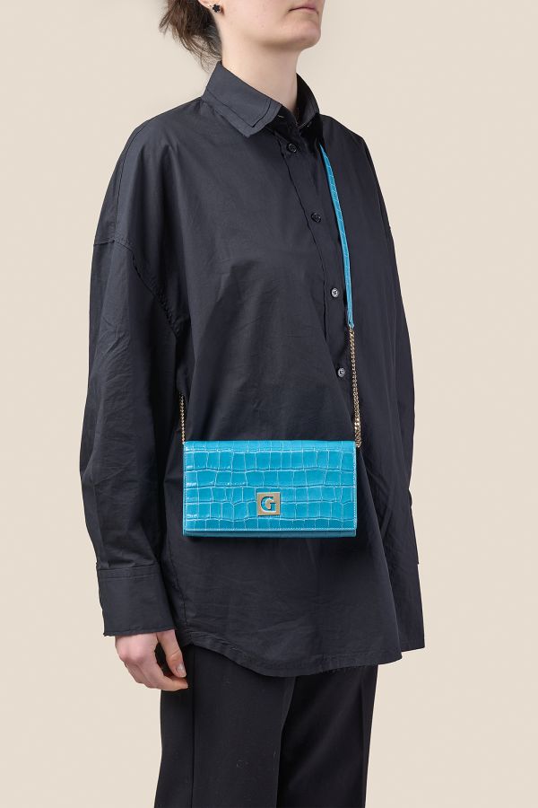 portafoglio Gironacci, portafoglio da donna, portafoglio in pelle, portafoglio Made in Italy, portafoglio fatto a mano, WWA0510 Rico Lux Marine 472