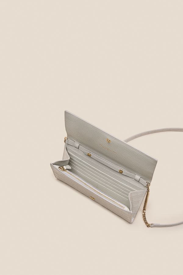 portafoglio Gironacci, portafoglio da donna, portafoglio in pelle, portafoglio Made in Italy, portafoglio fatto a mano, WWA0510 Rico Lux Milk 007