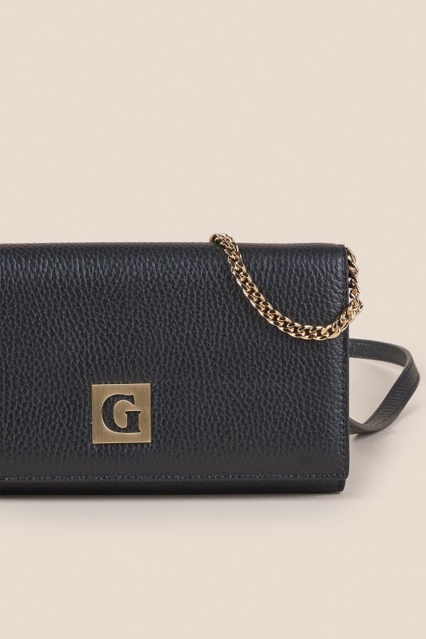 handcrafted leather wallet, women's wallet, women's leather wallet, Made in Italy wallet, Gironacci wallet, WWA0510 Vitello Nero