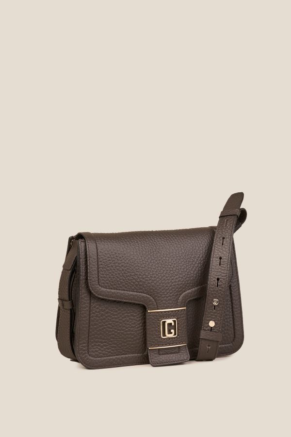 borsa donna, borsa artigianale, borsa Gironacci, borsa in pelle, borsa Made in Italy, 3370 Velvet T.moro 156