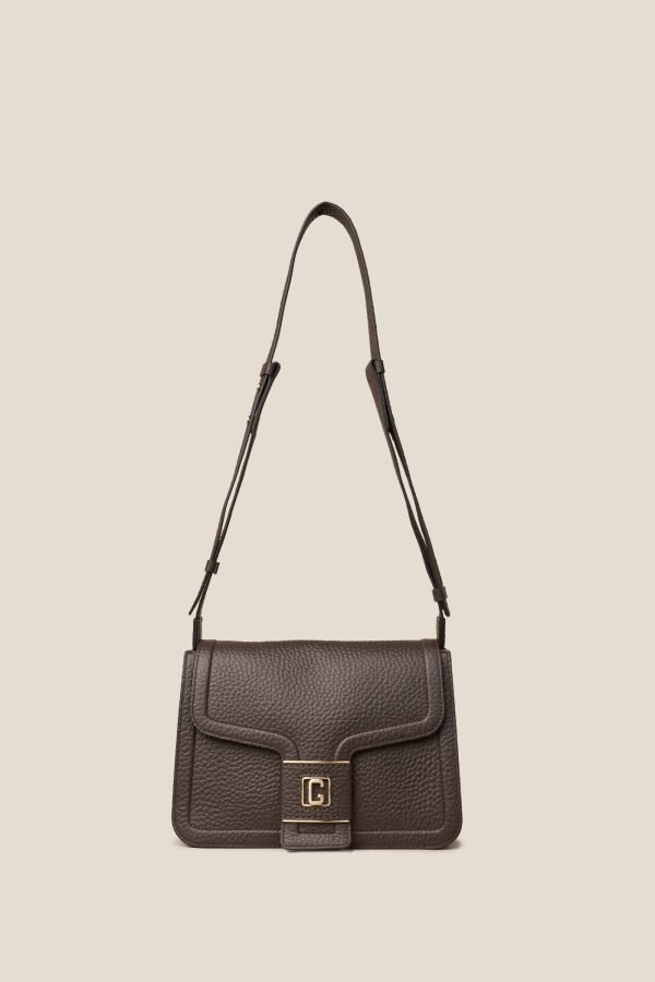 borsa donna, borsa artigianale, borsa Gironacci, borsa in pelle, borsa Made in Italy, 3370 Velvet T.moro 156