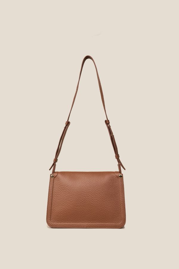 borsa Gironacci, borsa in pelle, borsa donna, borsa artigianale, borsa Made in Italy, 3370 Velvet Gianduia 178
