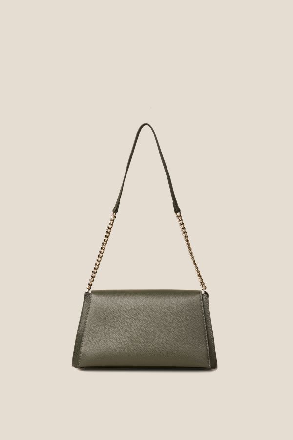 borsa da donna, borsa artigianale da donna, borsa in pelle, borsa Made in Italy, borsa Gironacci, 3170 Vitello Loden 422