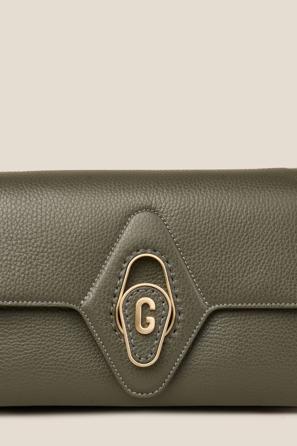 borsa da donna, borsa artigianale da donna, borsa in pelle, borsa Made in Italy, borsa Gironacci, 3170 Vitello Loden 422
