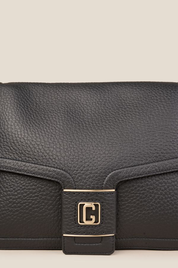 Gironacci borsa, borsa da donna, borsa grande, borsa Made in Italy, borsa in pelle, 3371 Velvet Nero