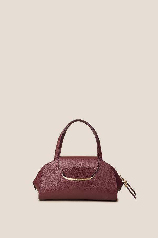 borsa da donna, borsa artigianale da donna, borsa in pelle, borsa Made in Italy, borsa Gironacci, 3270 Vitello Vino 355
