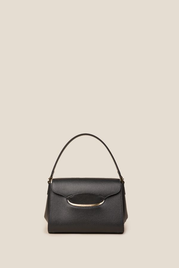 borsa donna, borsa artigianale, borsa Gironacci, borsa in pelle, borsa Made in Italy, 3272 Vitello Nero