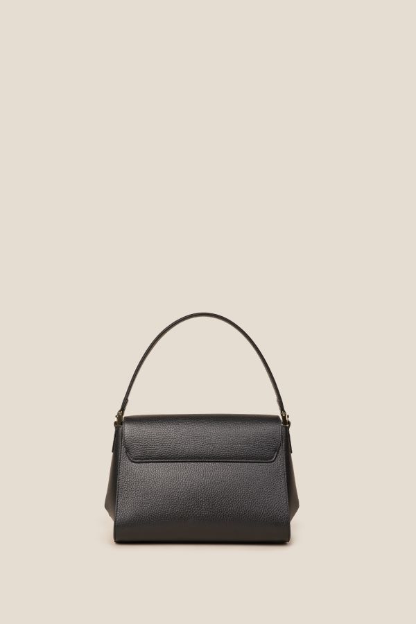 borsa donna, borsa artigianale, borsa Gironacci, borsa in pelle, borsa Made in Italy, 3272 Vitello Nero