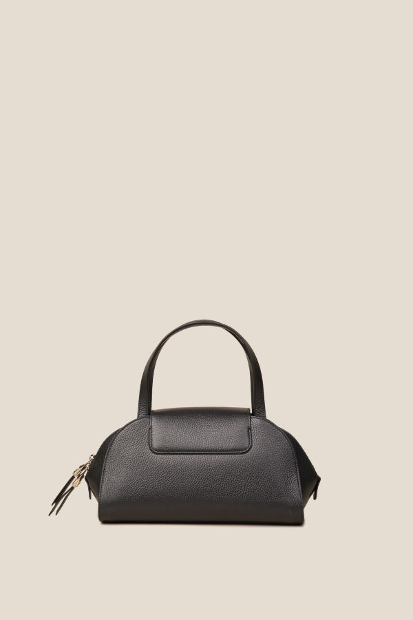 borsa Gironacci, borsa in pelle, borsa Made in Italy, borsa da donna, borsa artigianale da donna, 3270 Vitello Nero