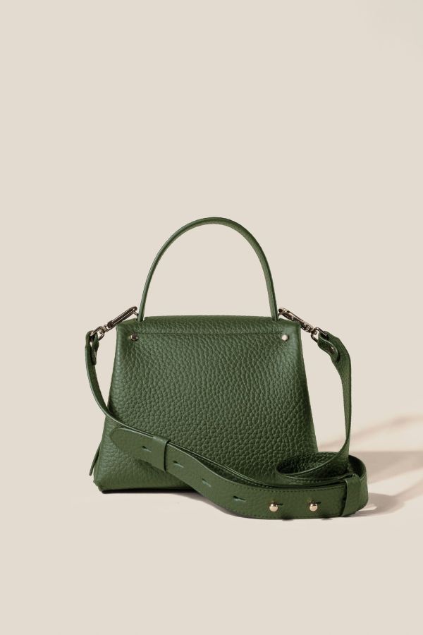 2362 Velvet Muschio 409 Gironacci leather bag, leather bag, Made in Italy leather bag, handcrafted bag, 2362 Velvet Muschio 409