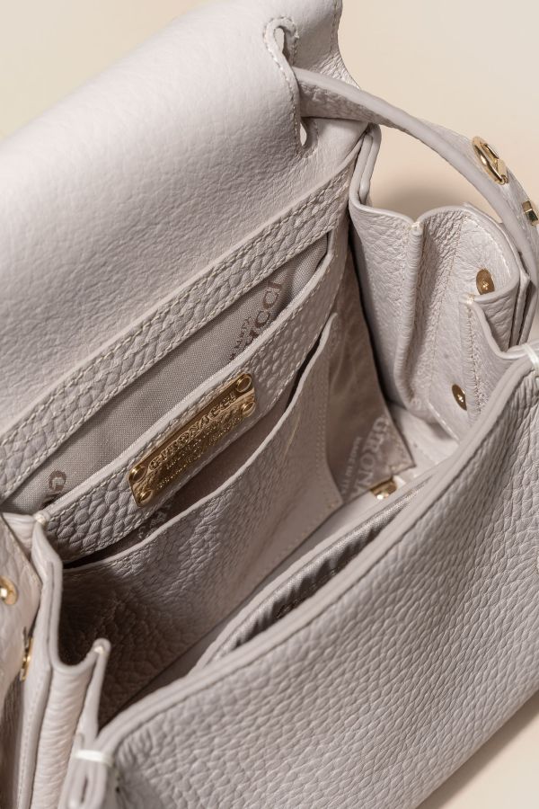 2362 Velvet Opale 006 Made in Italy leather bag, handcrafted bag, Gironacci leather bag, leather bag, 2362 Velvet Opale 006