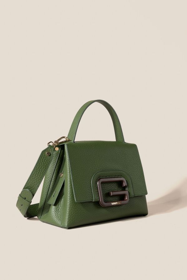 2363 Velvet Muschio 409 Gironacci handcrafted bag, handcrafted leather bag, handcrafted bag, Made in Italy handcrafted bag, 2363 Velvet Muschio 409
