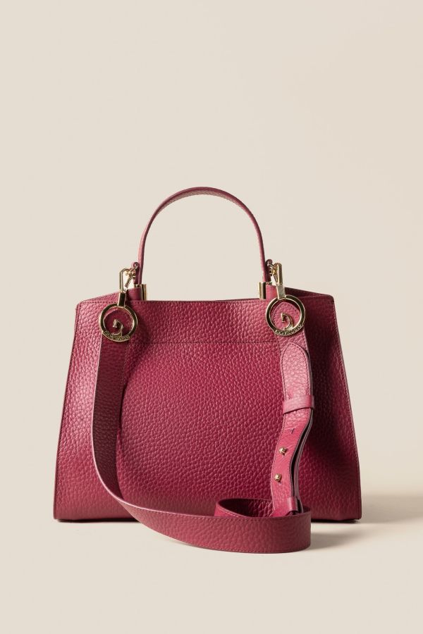 2512 Velvet Magenta 358 borsa donna, borsa artigianale, borsa Gironacci, borsa in pelle, borsa Made in Italy, 2512 Velvet Magenta 358