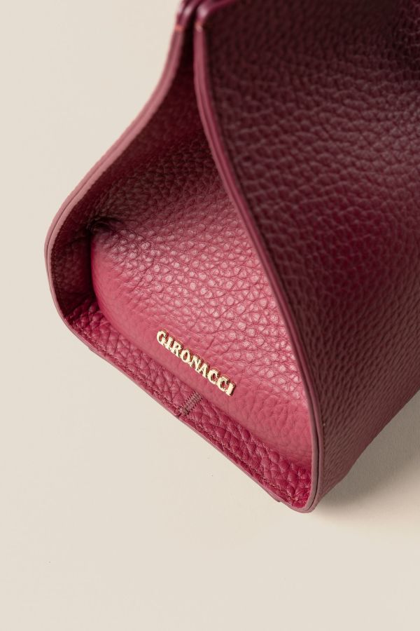 2512 Velvet Magenta 358 borsa donna, borsa artigianale, borsa Gironacci, borsa in pelle, borsa Made in Italy, 2512 Velvet Magenta 358