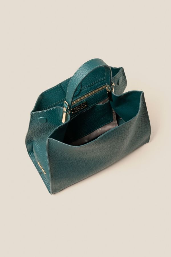 2512 Velvet Verde 403 borsa Made in Italy, borsa donna, borsa artigianale, borsa Gironacci, borsa in pelle, 2512 Velvet Verde 403