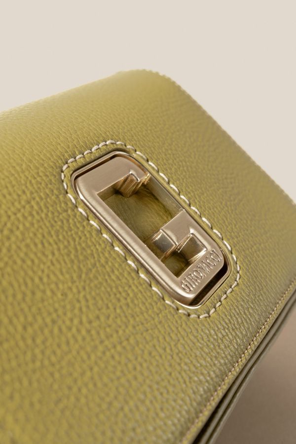 2290 Vitello Mostarda 210 Gironacci leather bag, leather bag, Made in Italy leather bag, handcrafted bag, 2290 Vitello Mostarda 210