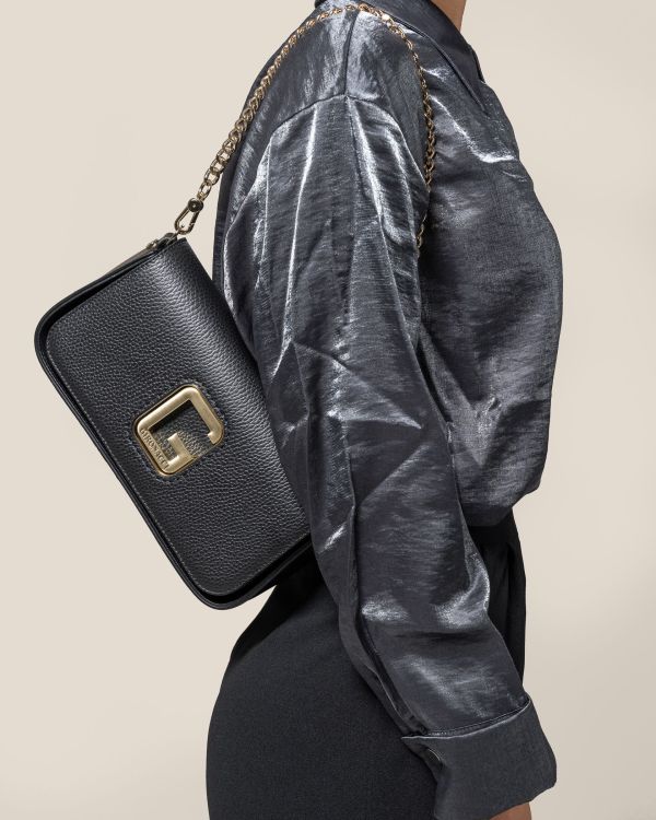 Made in Italy leather bag, handcrafted bag, Gironacci leather bag, leather bag, 2290 Vitello Nero