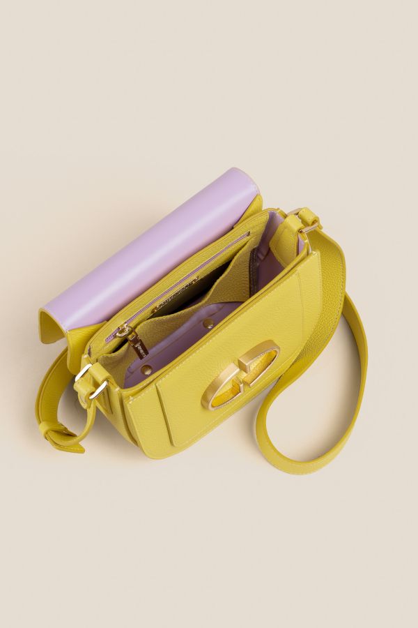 Made in Italy leather bag, handcrafted bag, Gironacci leather bag, leather bag, 3320 Vitello Cedro 205