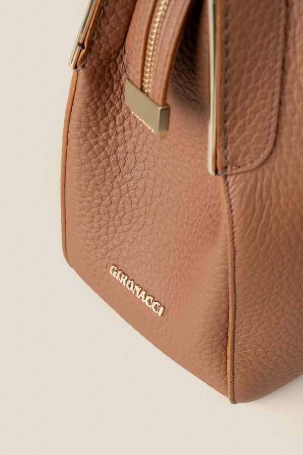 3412 Velvet Cuoio 152 Gironacci bag, large leather bag, luxury leather bag, Made in Italy bag, women bag, 3412 Velvet Cuoio 152