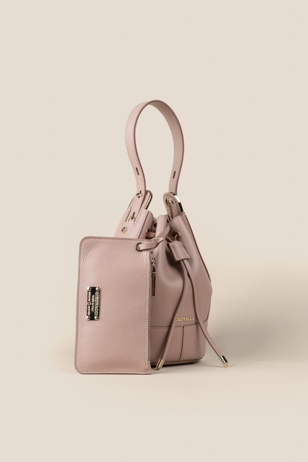 borsa da donna, borsa artigianale da donna, borsa in pelle, borsa Made in Italy, borsa Gironacci, 2253 Vitello Corda 102