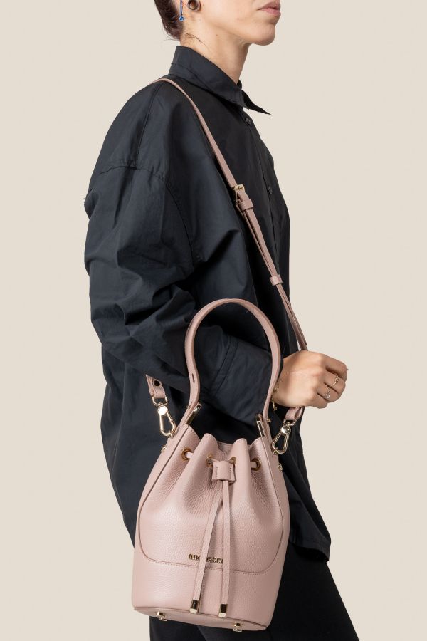 borsa da donna, borsa artigianale da donna, borsa in pelle, borsa Made in Italy, borsa Gironacci, 2253 Vitello Corda 102