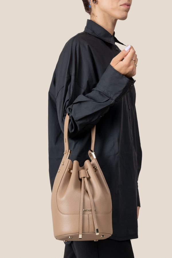 2253 Vitello Camel 108 borsa da donna, borsa artigianale da donna, borsa in pelle, borsa Made in Italy, borsa Gironacci, 2253 Vitello Camel 108