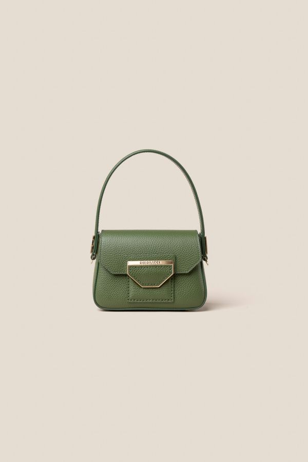 Made in Italy leather bag, handcrafted bag, Gironacci leather bag, leather bag, 3130 Vitello Bosco 417