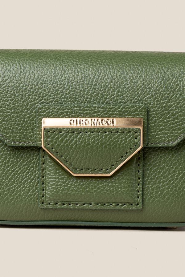 Made in Italy leather bag, handcrafted bag, Gironacci leather bag, leather bag, 3130 Vitello Bosco 417