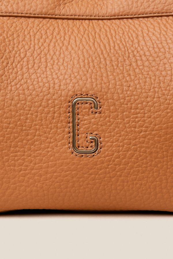 3430 Velvet Cognac 175 borsa in pelle, borsa Made in Italy, borsa da donna, borsa artigianale da donna, borsa Gironacci, 3430 Velvet Cognac 175
