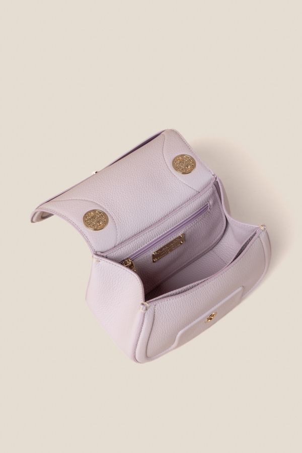 3140 Vitello Petalo 311 leather bag, handcrafted bag, Gironacci leather bag, Made in Italy leather bag, 3140 Vitello Petalo 311