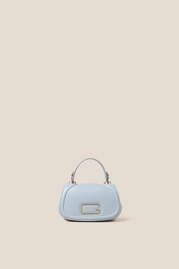 borsa Gironacci, borsa in pelle, borsa Made in Italy, borsa da donna, borsa artigianale da donna, 3140 Vitello Nuvola 463