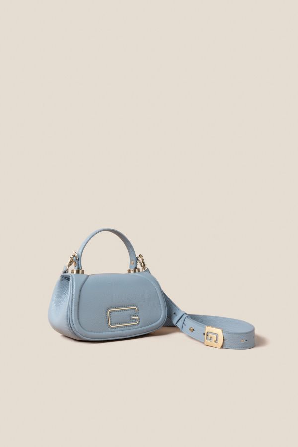 borsa Gironacci, borsa in pelle, borsa Made in Italy, borsa da donna, borsa artigianale da donna, 3140 Vitello Nuvola 463