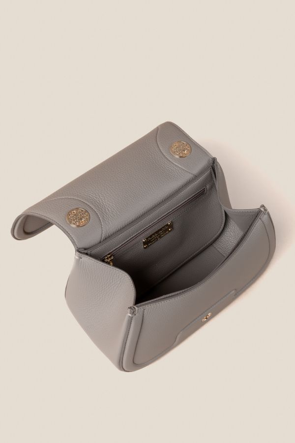 3141 Vitello Taupe 114 Made in Italy handcrafted bag, handcrafted bag, handcrafted leather bag, Gironacci handcrafted bag, 3141 Vitello Taupe 114