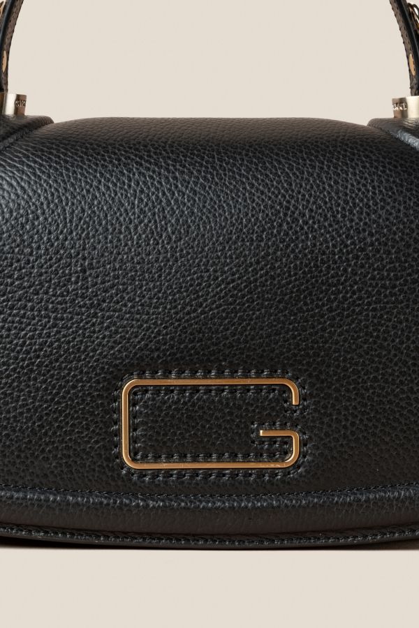 3141 Vitello Nero Gironacci handcrafted bag, handcrafted leather bag, handcrafted bag, Made in Italy handcrafted bag, 3141 Vitello Nero