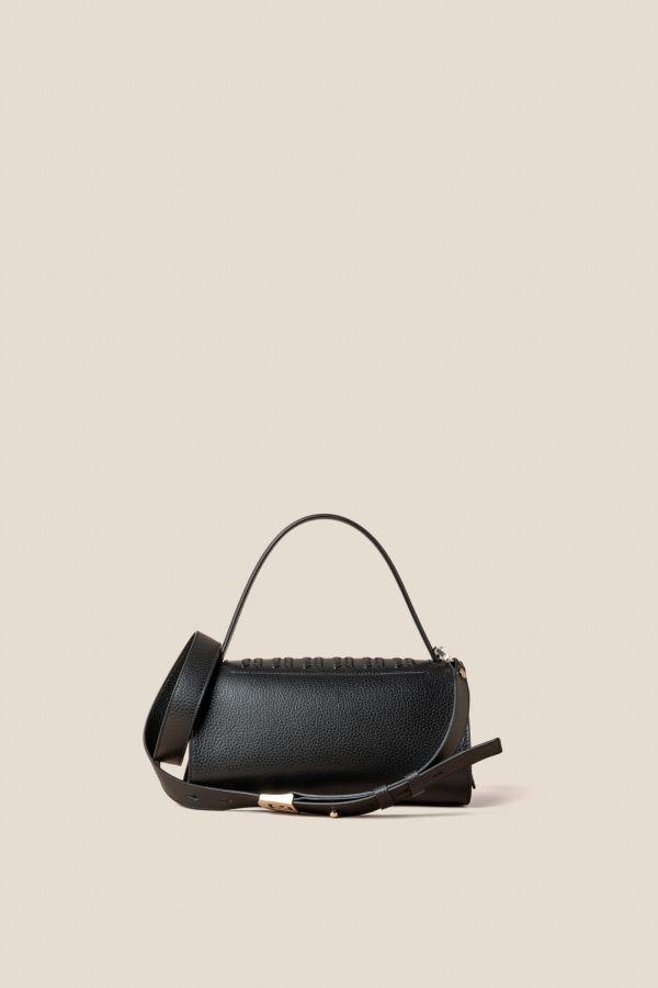 3242 Vitello Nero Gironacci handcrafted bag, handcrafted leather bag, handcrafted bag, Made in Italy handcrafted bag, 3242 Vitello Nero