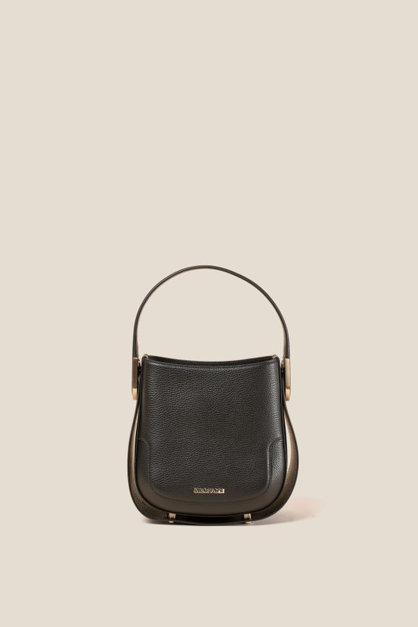 Made in Italy handcrafted bag, handcrafted bag, handcrafted leather bag, Gironacci handcrafted bag, 3153 Vitello Nero