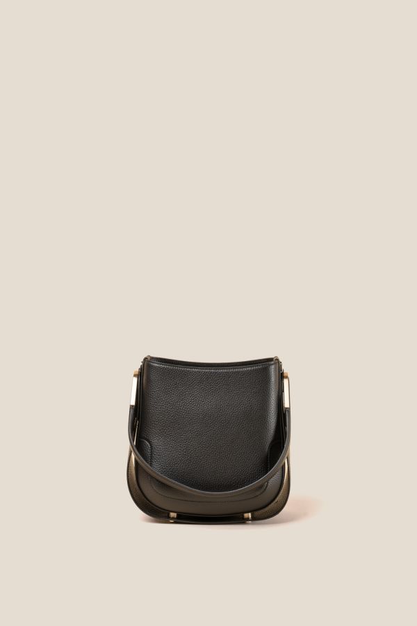 3153 Vitello Nero Made in Italy handcrafted bag, handcrafted bag, handcrafted leather bag, Gironacci handcrafted bag, 3153 Vitello Nero