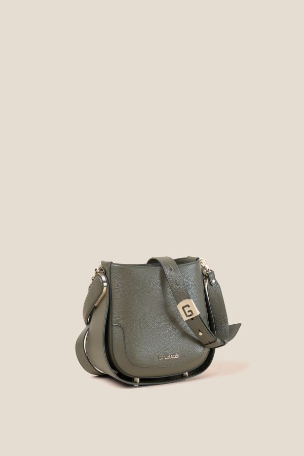 3153 Vitello Oliva 406 Made in Italy handcrafted bag, handcrafted bag, handcrafted leather bag, Gironacci handcrafted bag, 3153 Vitello Oliva 406