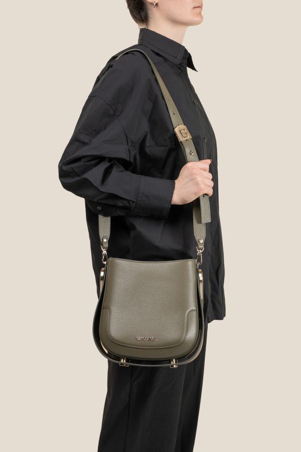 3153 Vitello Oliva 406 Made in Italy handcrafted bag, handcrafted bag, handcrafted leather bag, Gironacci handcrafted bag, 3153 Vitello Oliva 406
