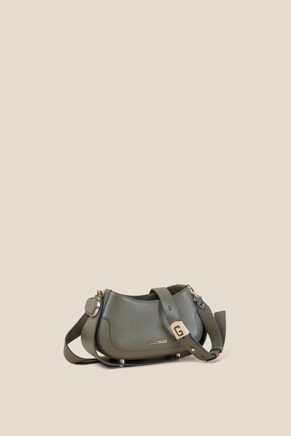 3150 Vitello Oliva 406 Made in Italy leather bag, handcrafted bag, Gironacci leather bag, leather bag, 3150 Vitello Oliva 406